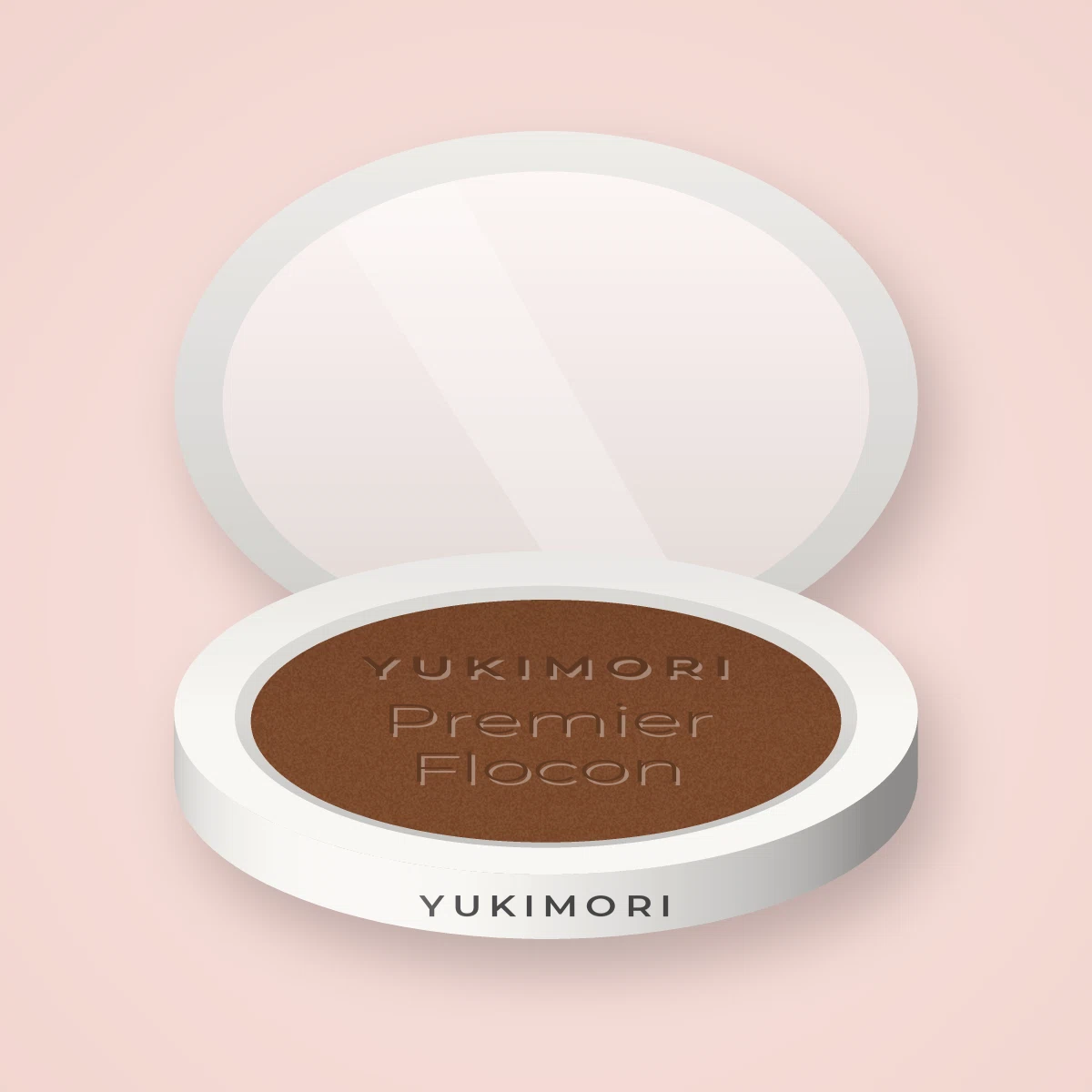 Terre de soleil longue tenue Premier Flocon – Yukimori, boîtier 10 g, teinte 10 Moka