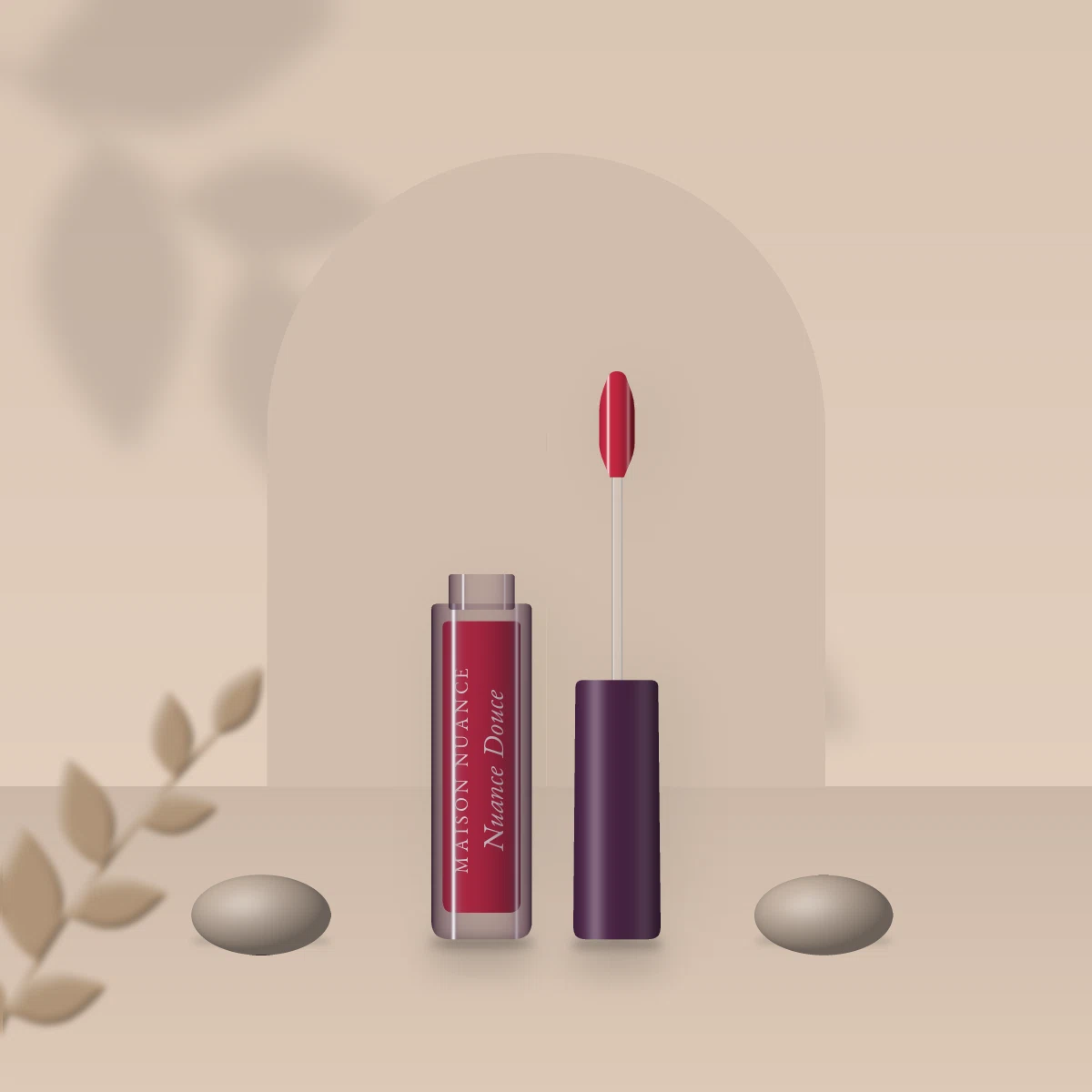 Gloss Nuance Douce à l'huile d'olive – Maison Nuance, photo d'ambiance