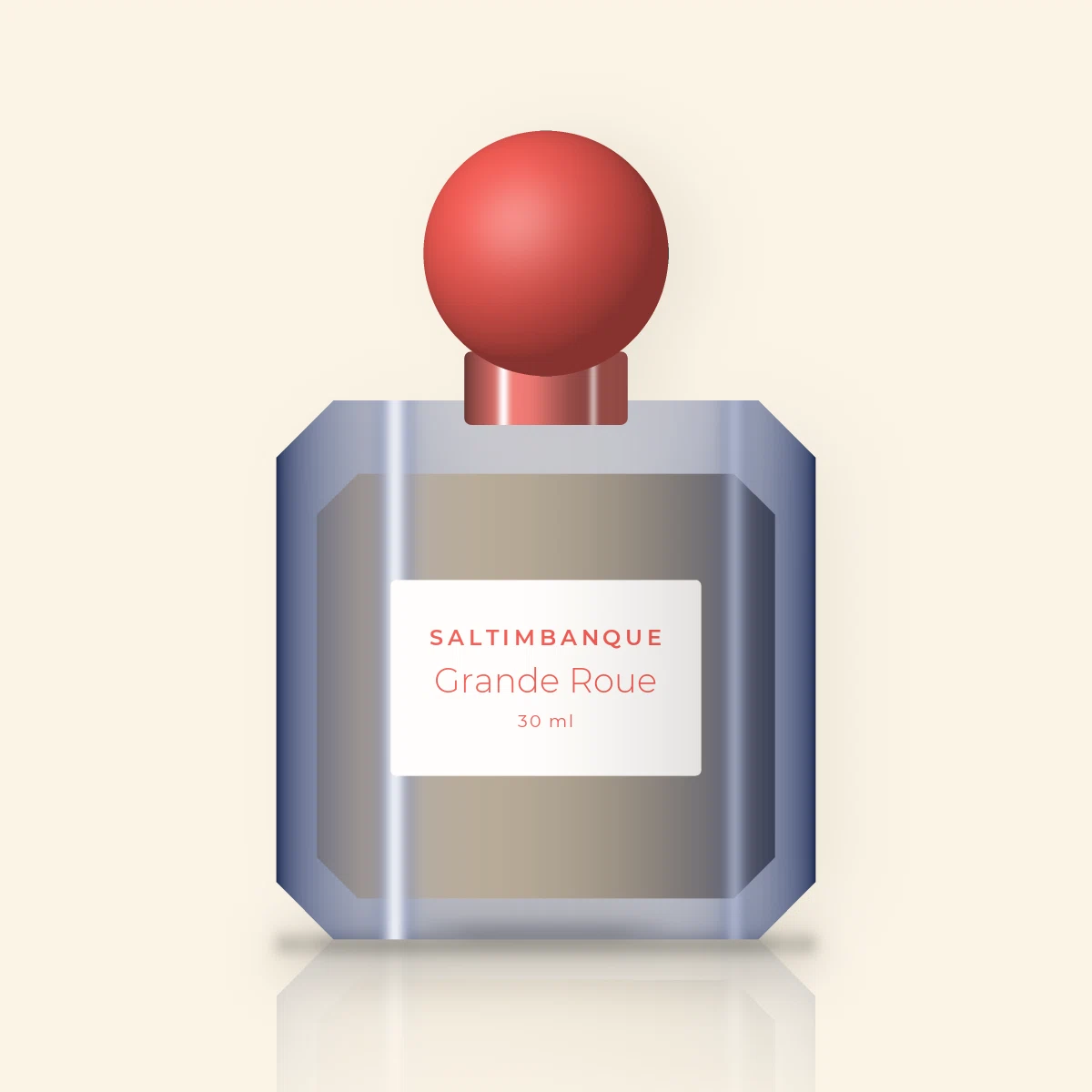 Parfum Grande Roue sobre au poivre noir – Saltimbanque, flacon 30 ml