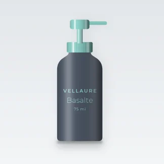 Crème hydratante de nuit Basalte – Vellaure, flacon-pompe 75 ml