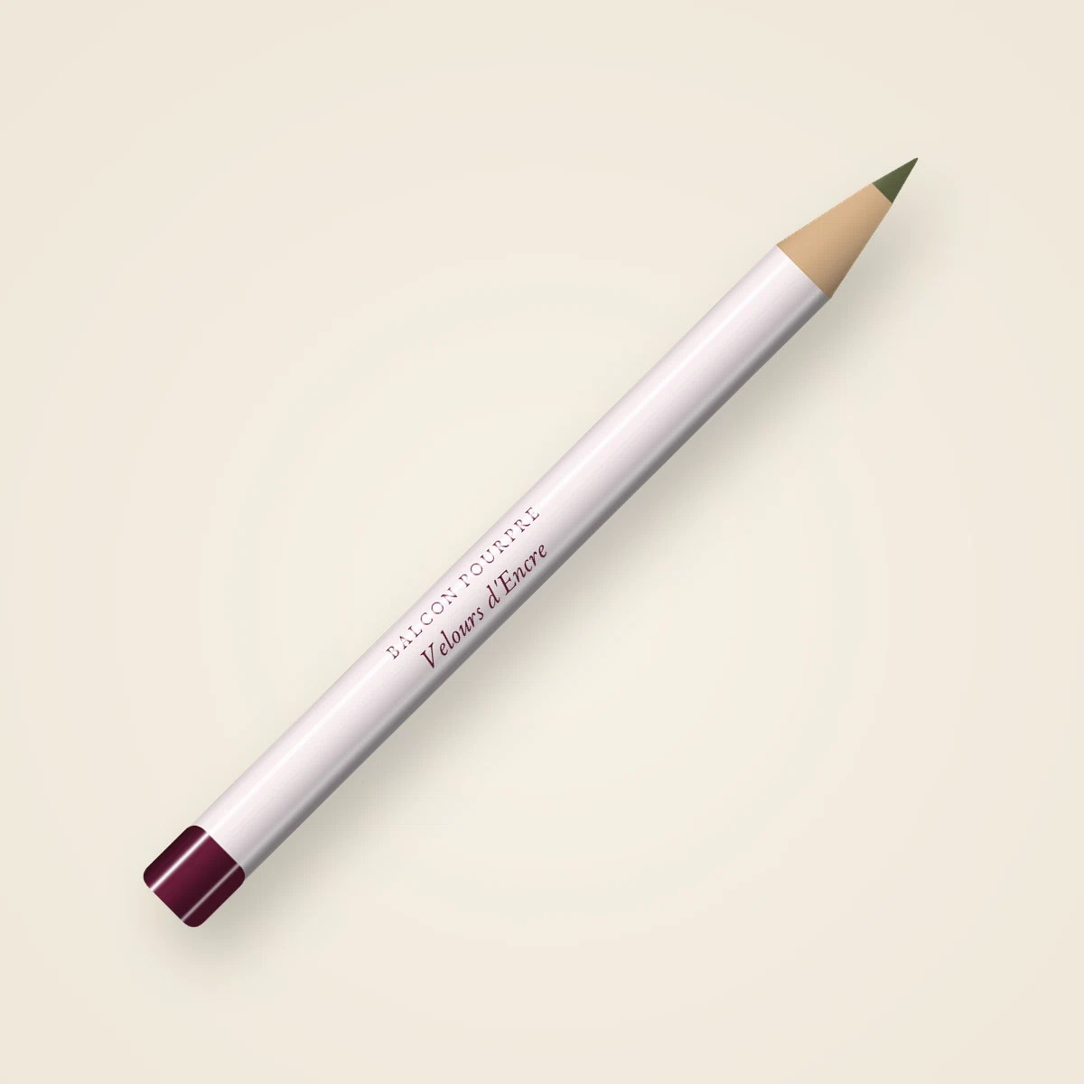 Eyeliner Velours d'Encre effet smoky – Balcon Pourpre, crayon 1,2 g, teinte Kaki