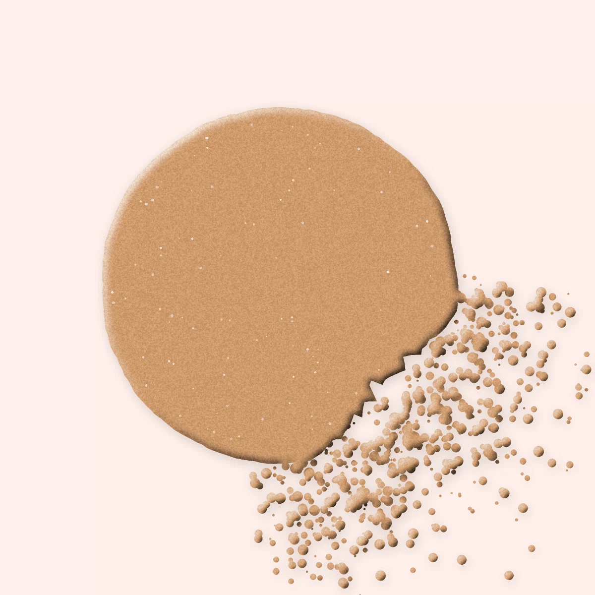 Terre de soleil Cinq Minutes à l'huile d'argan – Joli Quotidien, aperçu de la teinte 03 Blond doré