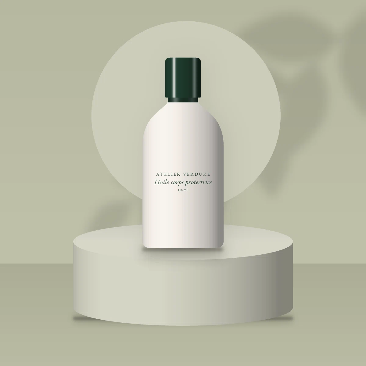 Huile corps protectrice au camélia – Atelier Verdure, photo d'ambiance