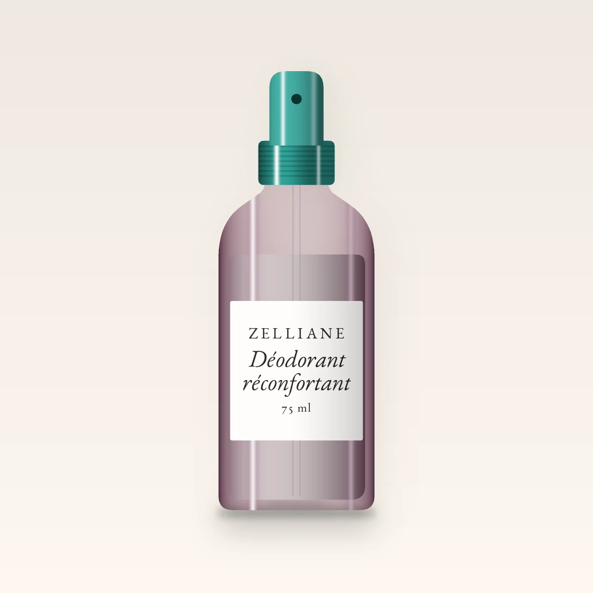 Déodorant réconfortant au magnésium – Zelliane, flacon spray 75 ml
