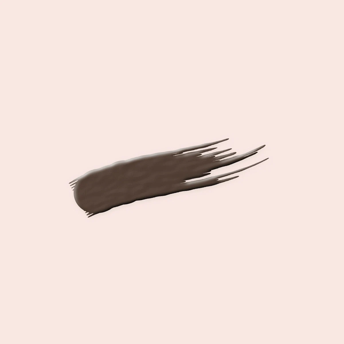 Mascara recourbant à l'huile de raisin – Laque Rivoli, aperçu de la teinte Brun