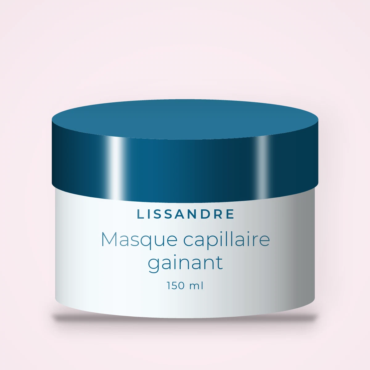 Masque capillaire gainant au lait d'avoine – Lissandre, pot 150 ml