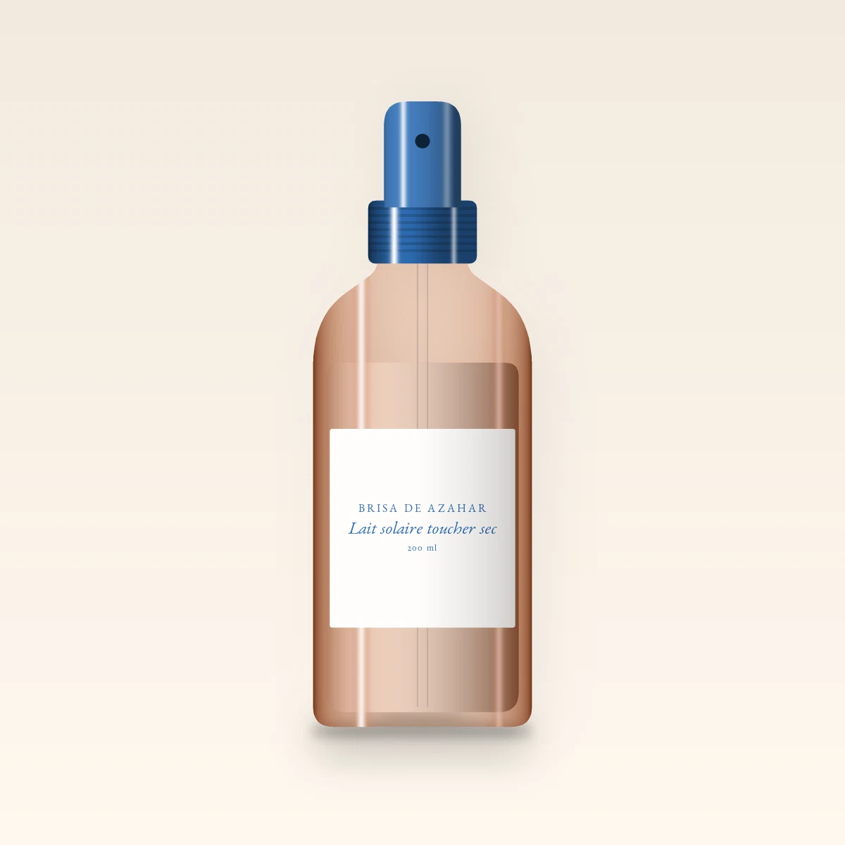 Lait solaire toucher sec à la fleur de lotus SPF 30 – Brisa de Azahar, flacon spray 200 ml