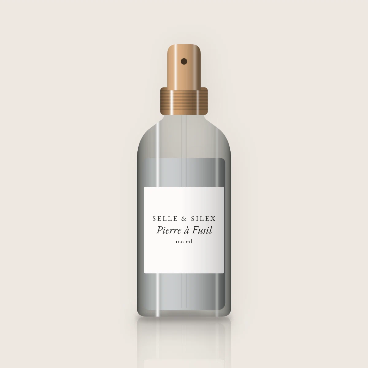 Déodorant Pierre à Fusil actif – Selle & Silex, flacon spray 100 ml