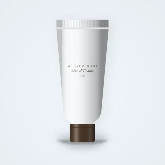 Baume après-rasage vivifiant Sève d'Érable – Mélèze & Givre, tube 50 ml