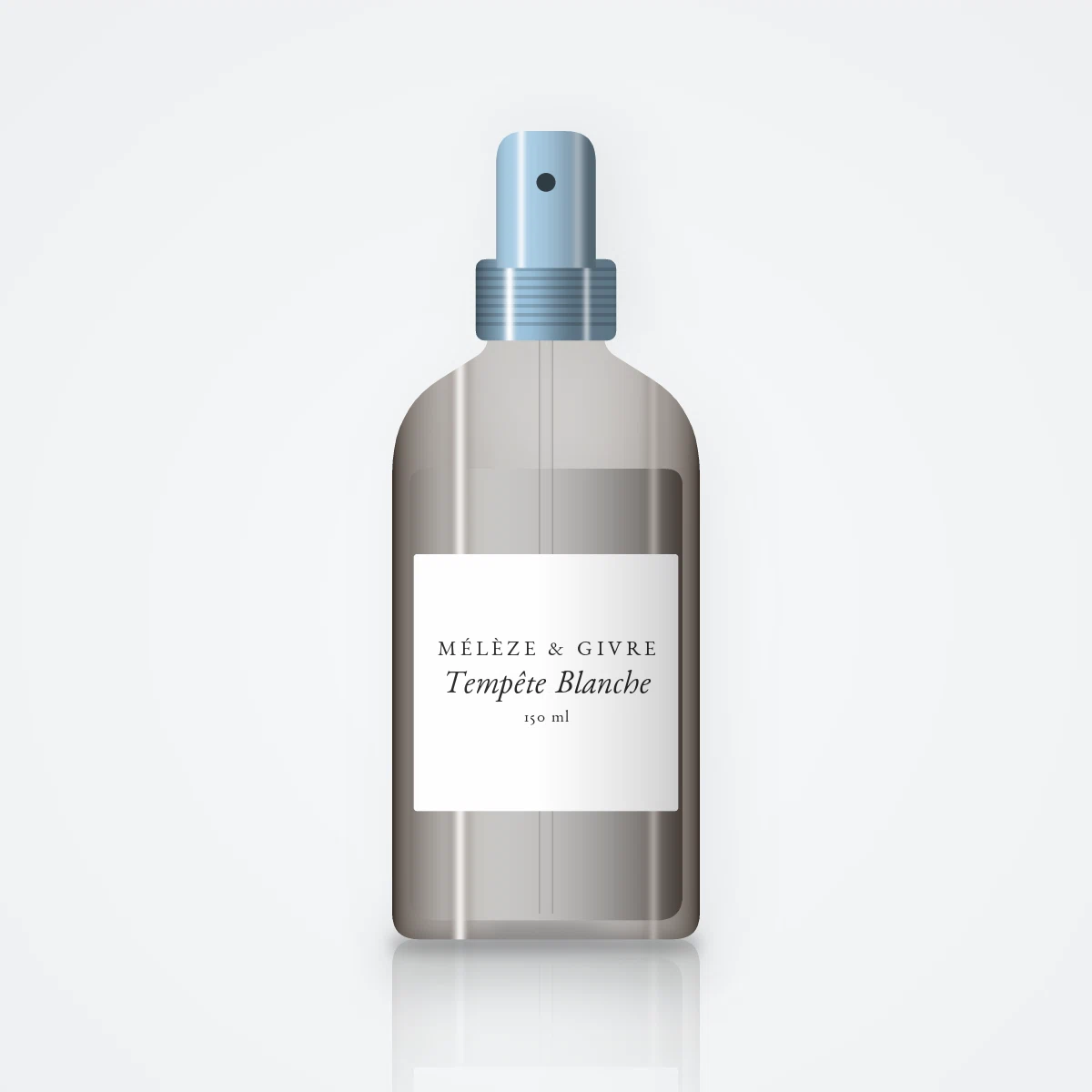 Soin sans rinçage boucles Tempête Blanche – Mélèze & Givre, flacon spray 150 ml