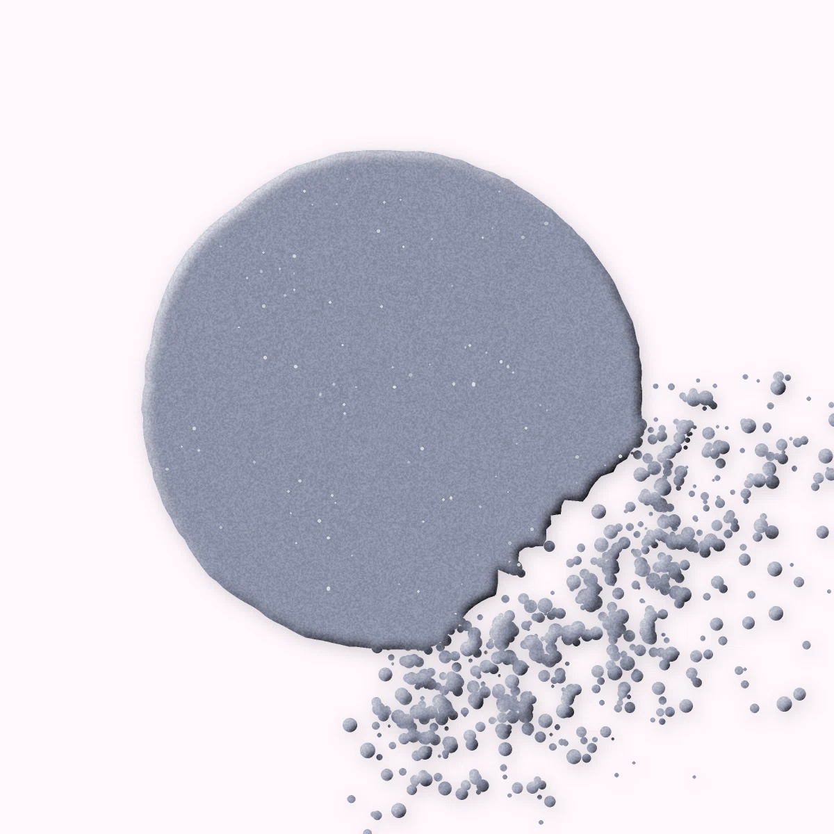 Palette yeux Sucre d'Orge au kaolin – Bonbon Néon, aperçu de la teinte Tons froids