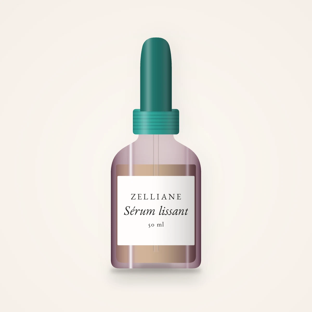 Sérum lissant à la niacinamide – Zelliane, flacon compte-gouttes 50 ml