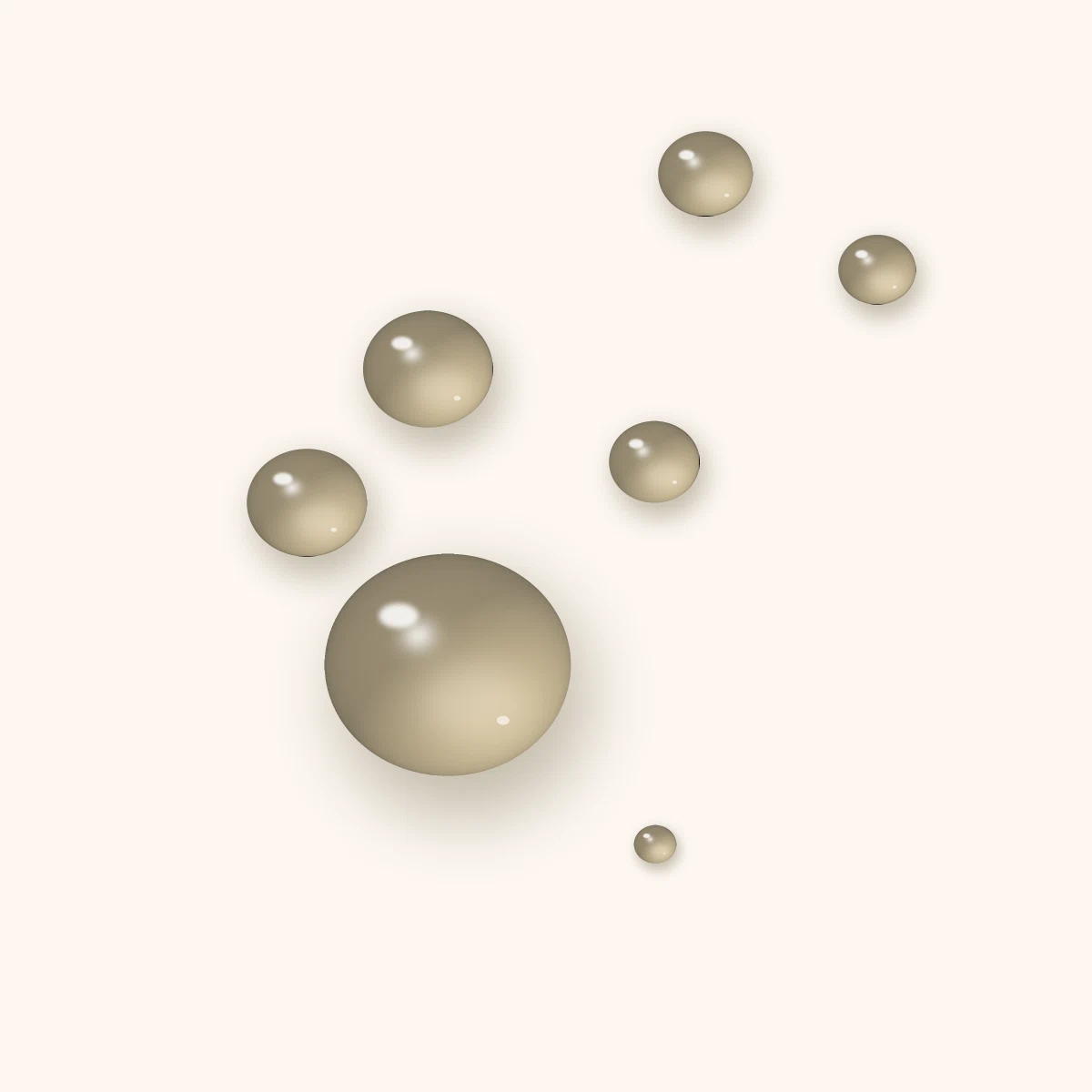 Sérum lissant à la niacinamide – Zelliane, aperçu de la texture
