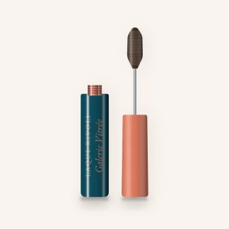 Mascara anti-bavures Galerie Vitrée – Laque Rivoli, flacon et brosse 10 ml, teinte Brun