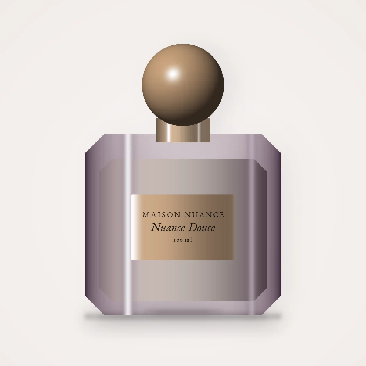 Parfum Nuance Douce ardent – Maison Nuance, flacon 100 ml