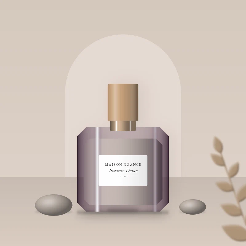 Parfum Nuance Douce ardent – Maison Nuance, photo d'ambiance