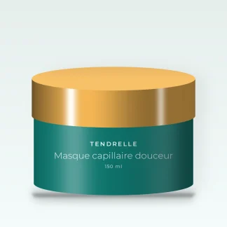 Masque capillaire douceur à l'huile de baobab – Tendrelle, pot 150 ml