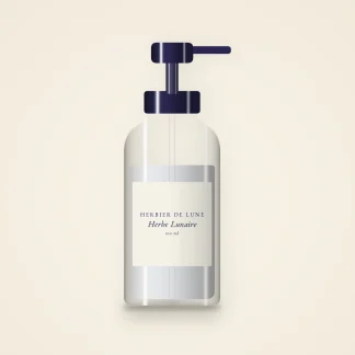 Shampooing Herbe Lunaire aux céramides – Herbier de Lune, flacon-pompe 100 ml