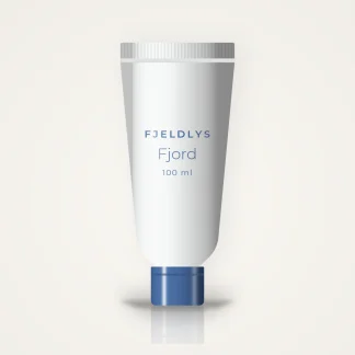 Crème à raser Fjord anti-feu du rasoir – Fjeldlys, tube 100 ml