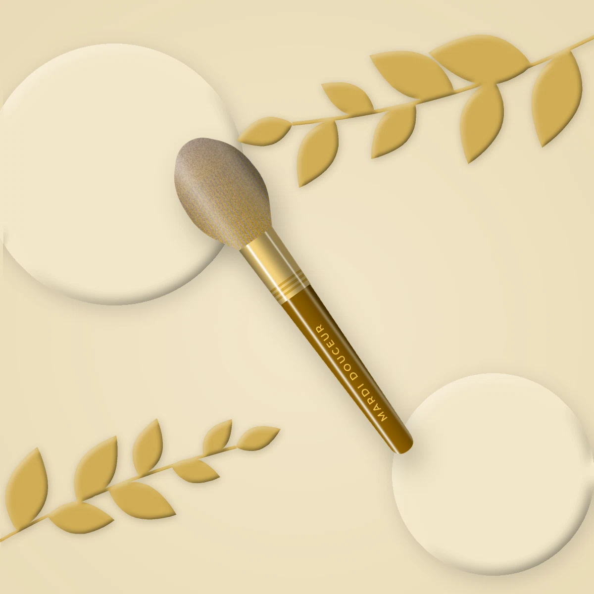 Brosse ronde Brise Légère – Mardi Douceur, photo d'ambiance
