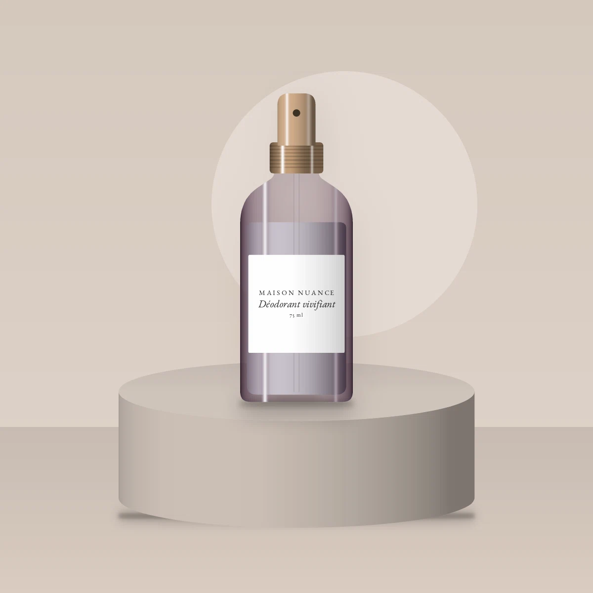 Déodorant vivifiant au néroli pour homme – Maison Nuance, photo d'ambiance
