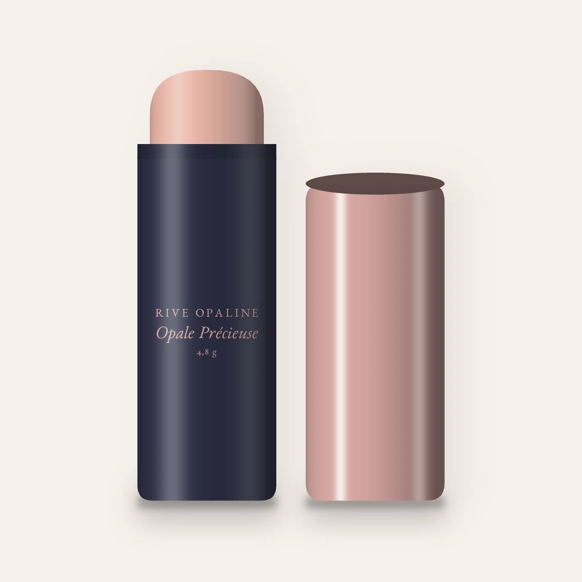 Opale Précieuse baume à lèvres de nuit – Rive Opaline, stick 4,8 g