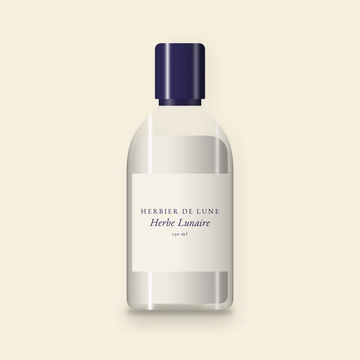 Herbe Lunaire nettoyant visage apaisant – Herbier de Lune, flacon 150 ml