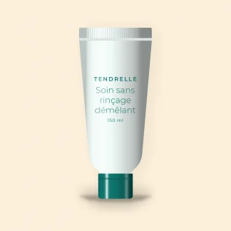 Soin sans rinçage démêlant au beurre de karité – Tendrelle, tube 150 ml