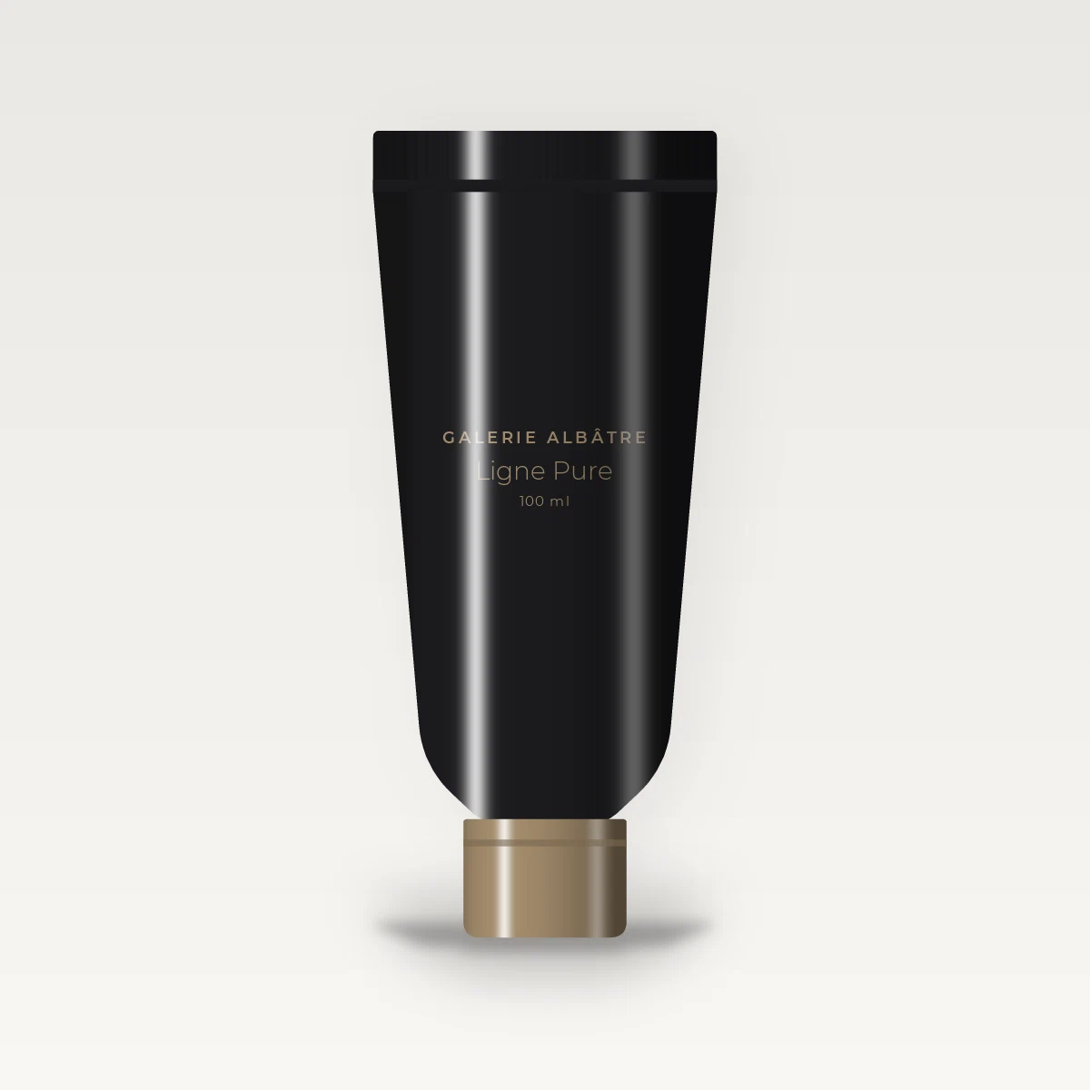 Crème à raser authentique Ligne Pure – Galerie Albâtre, tube 100 ml