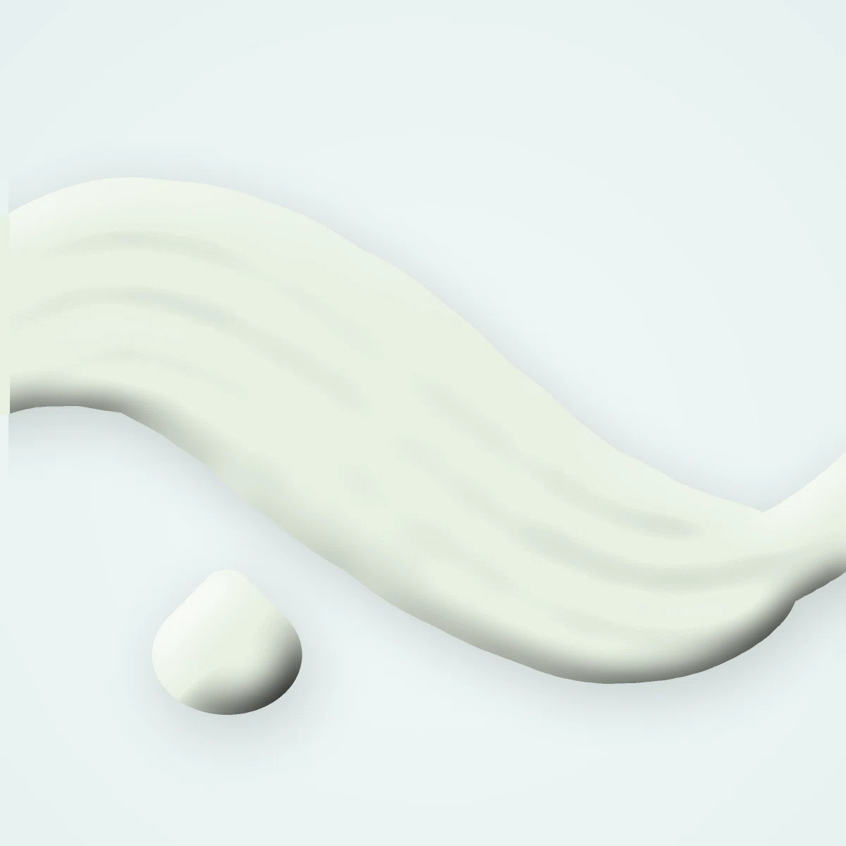 Gel douche et bain moussant à l'huile de coco – Vellaure, aperçu de la texture