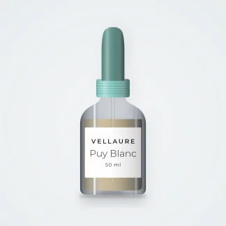 Sérum Puy Blanc au resvératrol – Vellaure, flacon compte-gouttes 50 ml