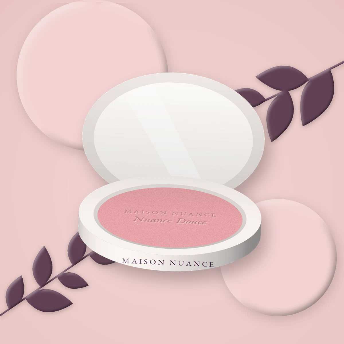 Blush haute pigmentation Nuance Douce – Maison Nuance, photo d'ambiance
