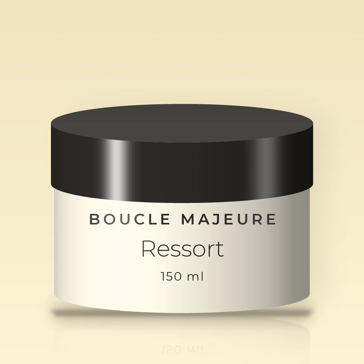Masque capillaire Ressort à l'extrait de guimauve – Boucle Majeure, pot 150 ml