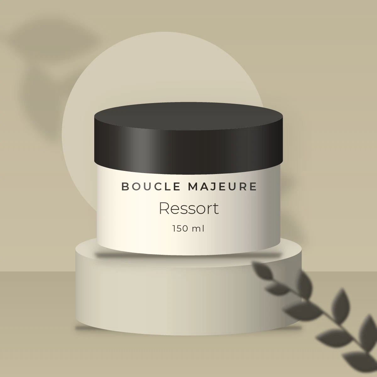 Masque capillaire Ressort à l'extrait de guimauve – Boucle Majeure, photo d'ambiance