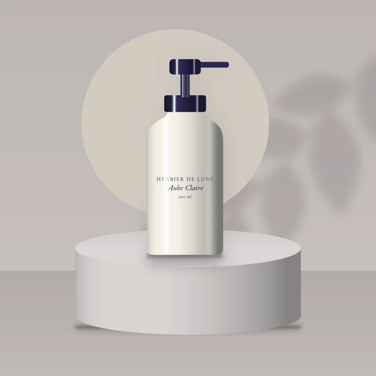 Shampooing Aube Claire à l'extrait de guimauve – Herbier de Lune, photo d'ambiance