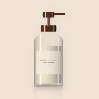 Shampooing désaltérant Pavé Parisien – Barbier de la Butte, flacon-pompe 500 ml