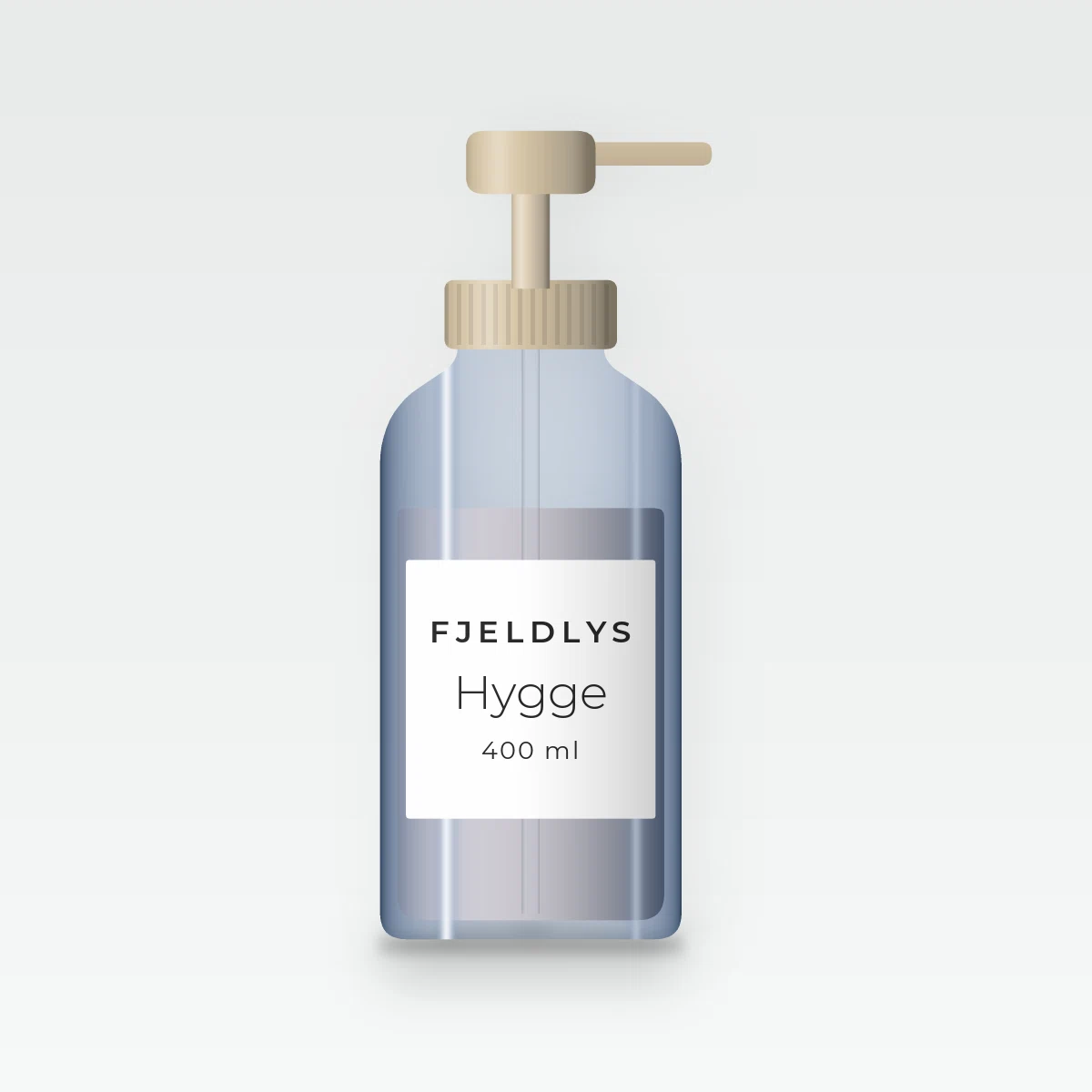 Hygge nettoyant visage clarifiant – Fjeldlys, flacon-pompe 400 ml