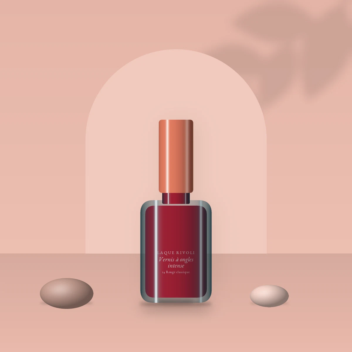 Vernis à ongles intense à la biotine – Laque Rivoli, photo d'ambiance