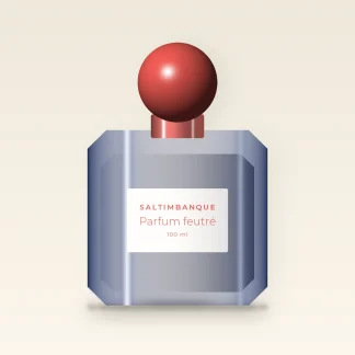 Parfum mixte feutré au thé noir – Saltimbanque, flacon 100 ml