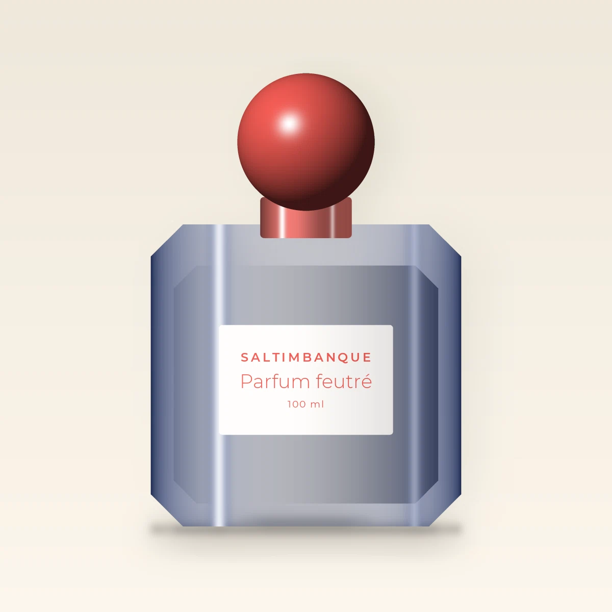 Parfum mixte feutré au thé noir – Saltimbanque, flacon 100 ml