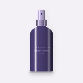 Huile corps Papier Ancien au jojoba – Carnet d'Iris, flacon spray 150 ml