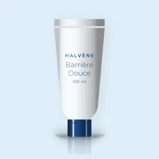 Barrière Douce masque visage sébo-régulateur – Halvène, tube 100 ml