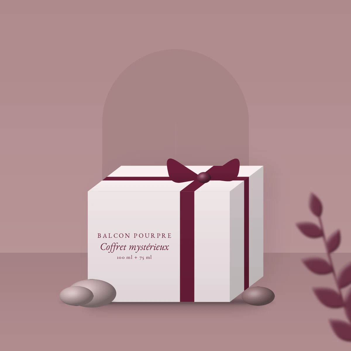 Coffret parfum mystérieux à la cardamome – Balcon Pourpre, photo d'ambiance