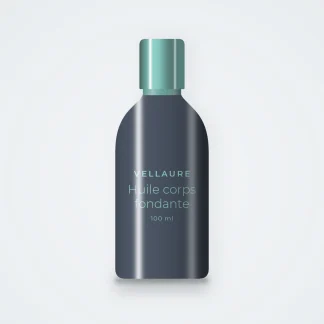 Huile corps sèche fondante à la nigelle – Vellaure, flacon 100 ml
