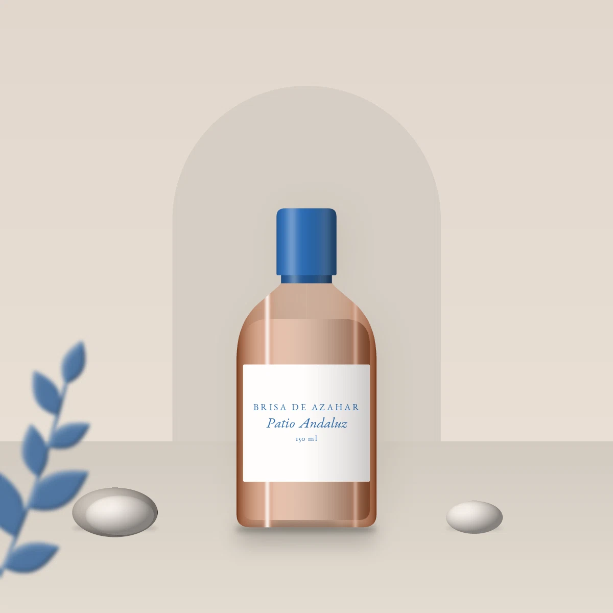 Après-shampooing Patio Andaluz à l'huile de camélia – Brisa de Azahar, photo d'ambiance