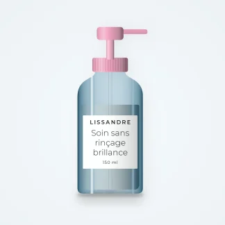 Soin sans rinçage brillance à l'huile d'argan – Lissandre, flacon-pompe 150 ml