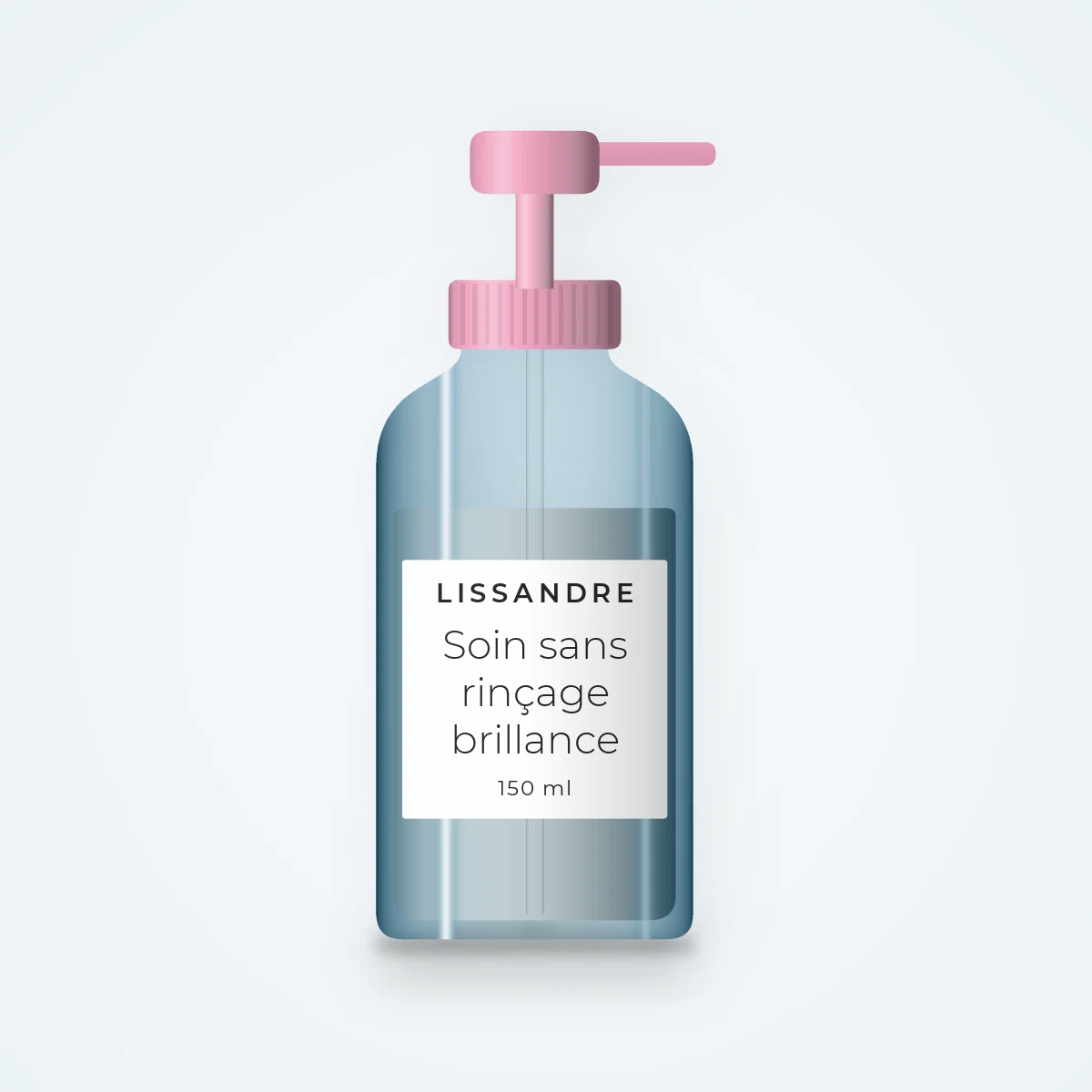 Soin sans rinçage brillance à l'huile d'argan – Lissandre, flacon-pompe 150 ml