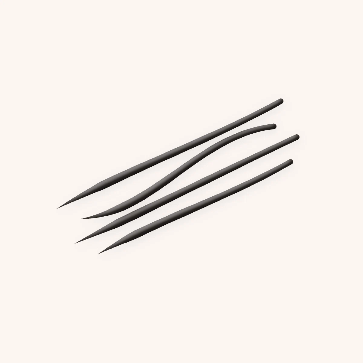 Crayon à sourcils haute tenue Tuileries – Laque Rivoli, aperçu de la teinte 15 Noir doux