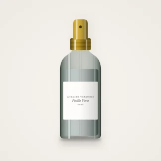 Déodorant Feuille Verte soin tout en douceur – Atelier Verdure, flacon spray 100 ml