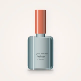 Vernis à ongles Tuileries fortifiant – Laque Rivoli, flacon 5 ml, teinte 02 Blanc pur